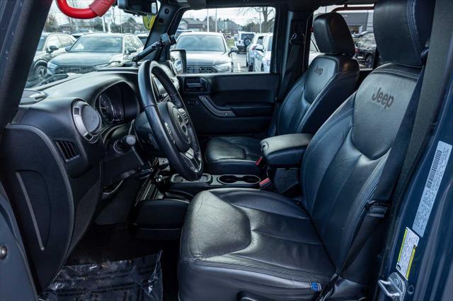 used 2017 Jeep Wrangler Unlimited car, priced at $17,999