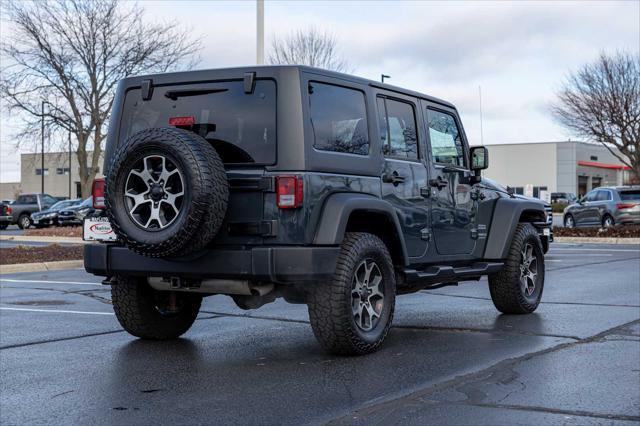 used 2017 Jeep Wrangler Unlimited car, priced at $17,999