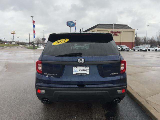 used 2021 Honda Passport car, priced at $22,635