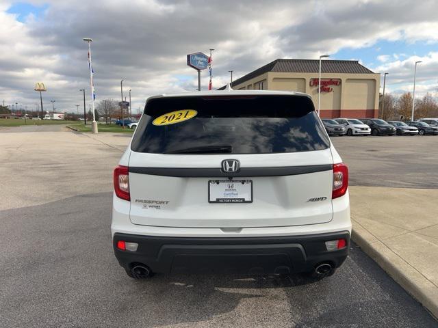 used 2021 Honda Passport car, priced at $26,269