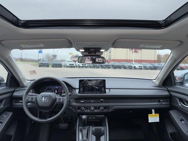 new 2025 Honda Accord car, priced at $31,755