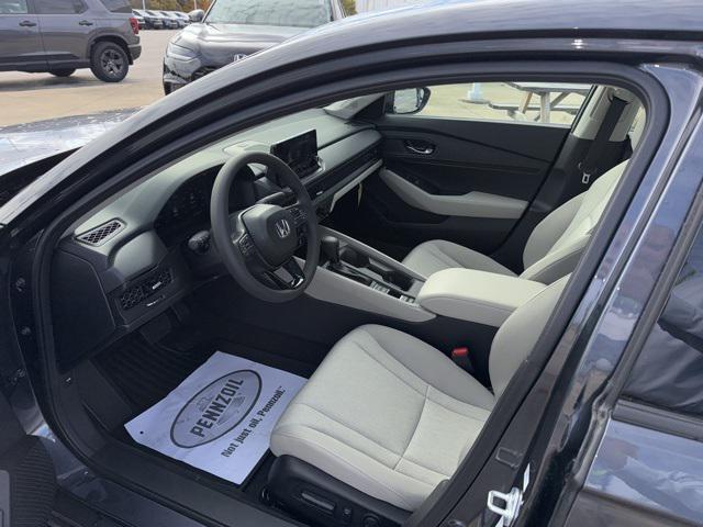 new 2025 Honda Accord car, priced at $31,710