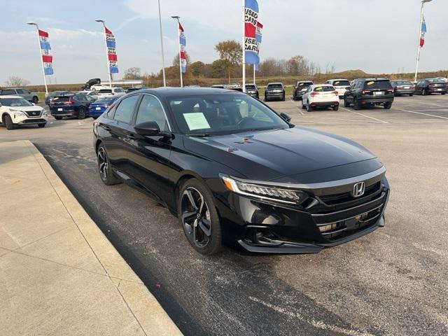 used 2022 Honda Accord car, priced at $23,098