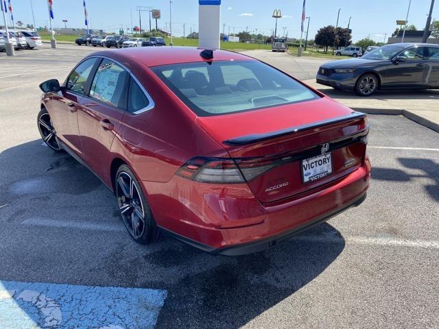 new 2024 Honda Accord Hybrid car, priced at $34,445