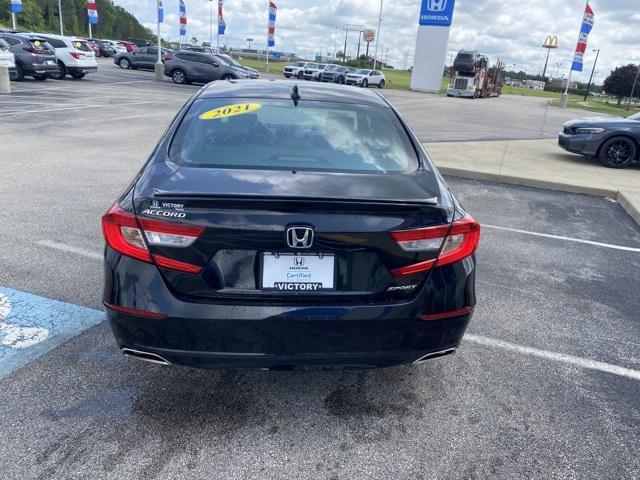 used 2021 Honda Accord car, priced at $22,661