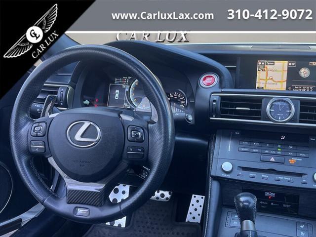 used 2015 Lexus RC F car, priced at $35,350