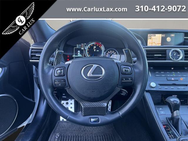 used 2015 Lexus RC F car, priced at $35,350