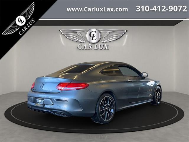 used 2017 Mercedes-Benz AMG C 43 car, priced at $29,250