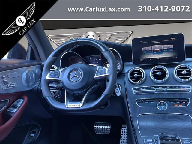 used 2017 Mercedes-Benz AMG C 43 car, priced at $29,250