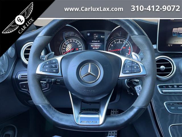 used 2017 Mercedes-Benz AMG C 43 car, priced at $29,250