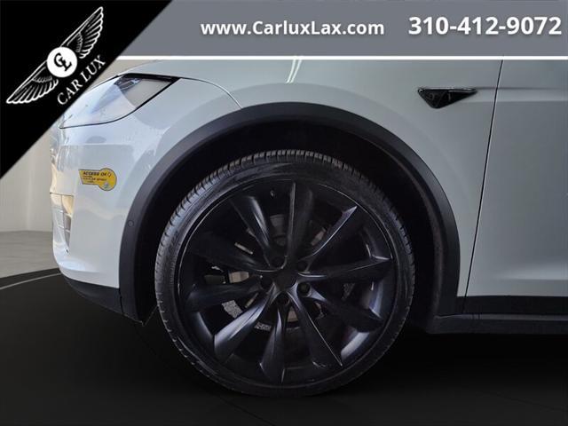 used 2020 Tesla Model X car, priced at $34,450