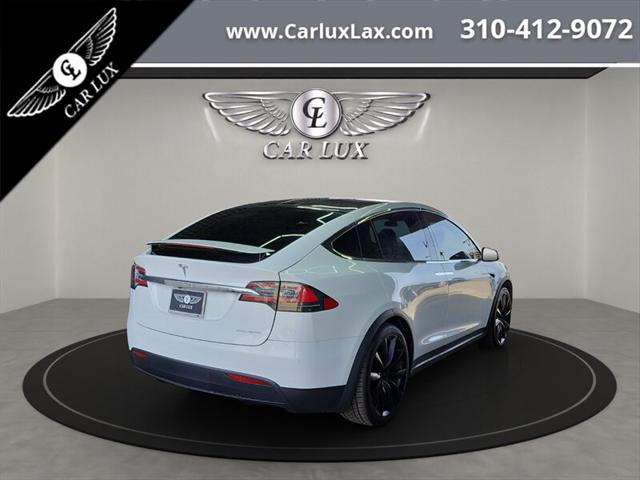 used 2020 Tesla Model X car, priced at $34,450