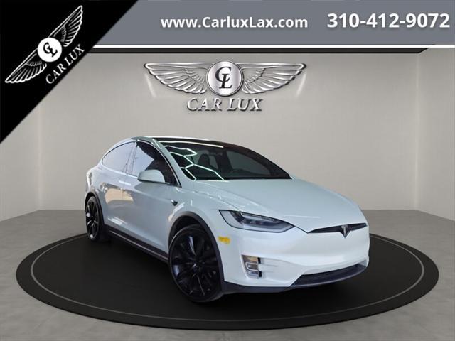 used 2020 Tesla Model X car, priced at $34,450