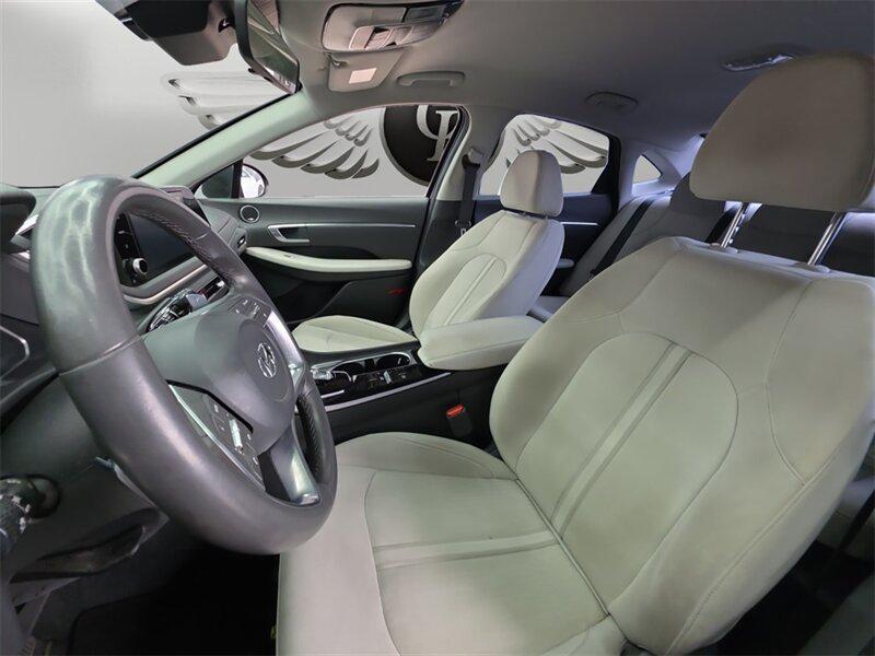 used 2022 Hyundai Sonata Hybrid car, priced at $14,992
