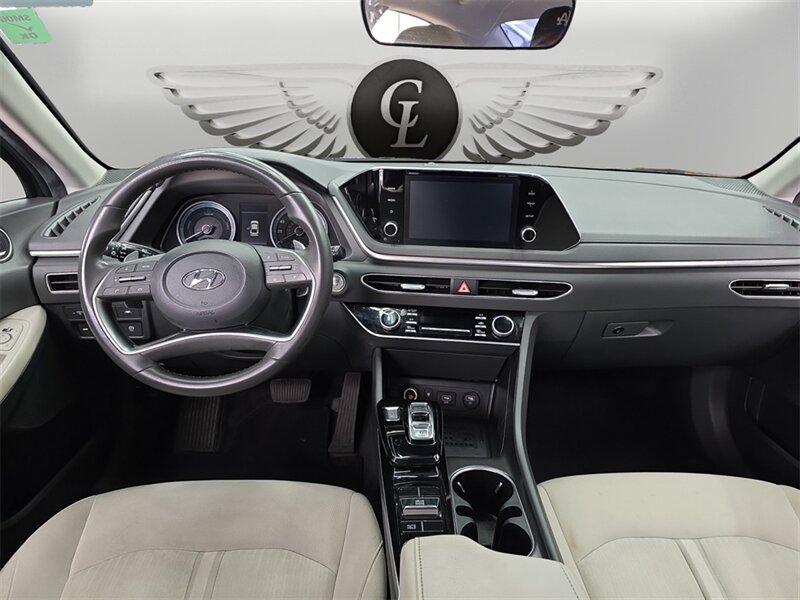 used 2022 Hyundai Sonata Hybrid car, priced at $14,992