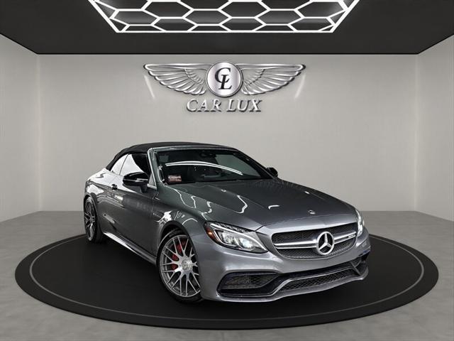 used 2018 Mercedes-Benz AMG C 63 car, priced at $38,978