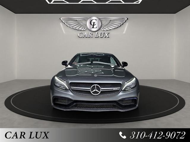 used 2018 Mercedes-Benz AMG C 63 car, priced at $38,978