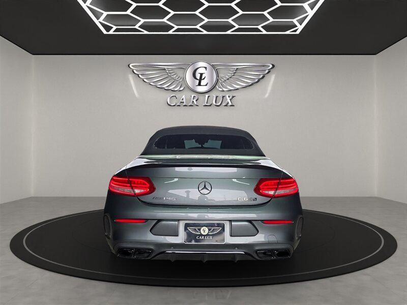 used 2018 Mercedes-Benz AMG C 63 car, priced at $37,997