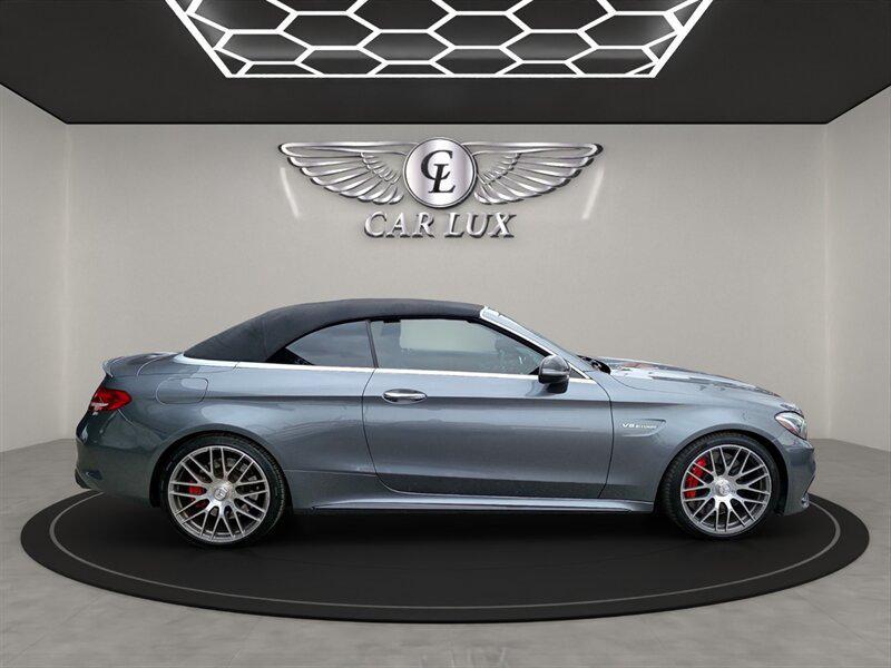 used 2018 Mercedes-Benz AMG C 63 car, priced at $37,997