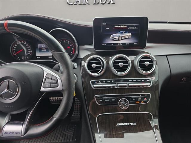 used 2018 Mercedes-Benz AMG C 63 car, priced at $38,978
