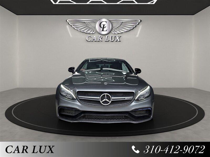 used 2018 Mercedes-Benz AMG C 63 car, priced at $37,997