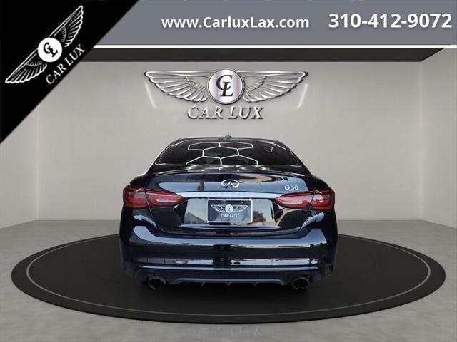 used 2019 INFINITI Q50 car, priced at $16,988