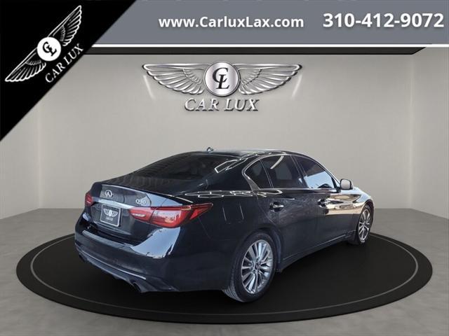 used 2019 INFINITI Q50 car, priced at $16,988