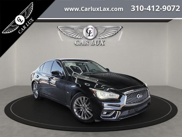 used 2019 INFINITI Q50 car, priced at $16,988