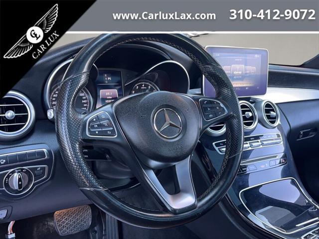 used 2017 Mercedes-Benz C-Class car, priced at $15,899