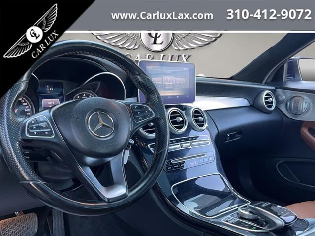 used 2017 Mercedes-Benz C-Class car, priced at $15,899