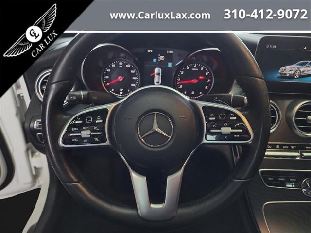 used 2019 Mercedes-Benz C-Class car, priced at $16,988