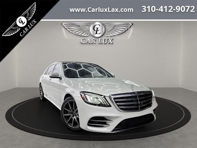 used 2018 Mercedes-Benz S-Class car, priced at $34,978