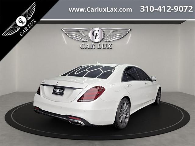 used 2018 Mercedes-Benz S-Class car, priced at $34,978