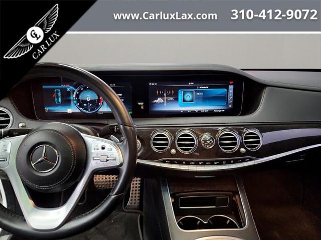 used 2018 Mercedes-Benz S-Class car, priced at $34,978