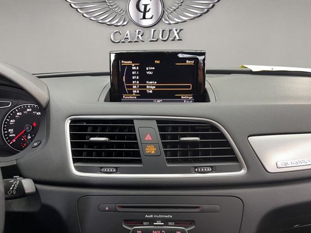 used 2015 Audi Q3 car, priced at $14,355