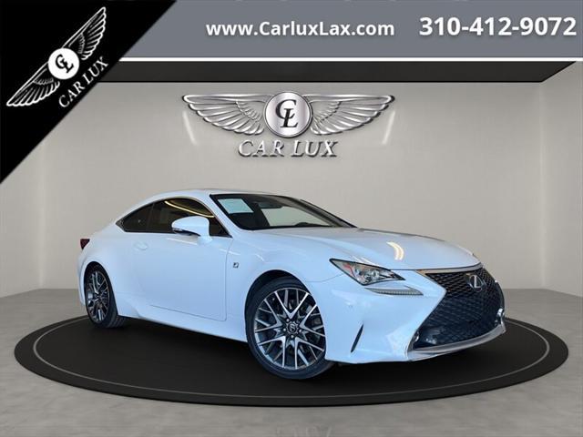 used 2015 Lexus RC 350 car, priced at $23,750