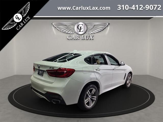 used 2017 BMW X6 car, priced at $27,450