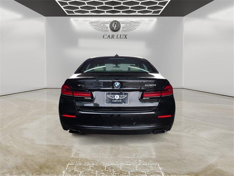 used 2021 BMW 530 car, priced at $17,991