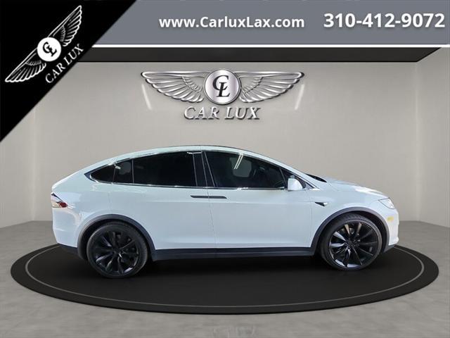 used 2020 Tesla Model X car, priced at $34,450