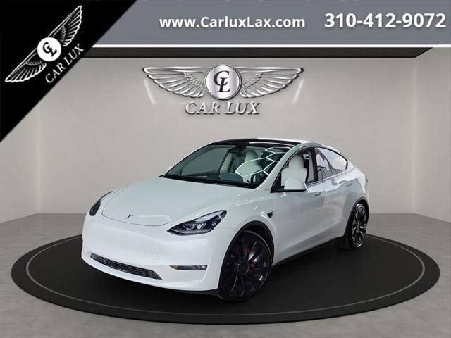 used 2023 Tesla Model Y car, priced at $34,888