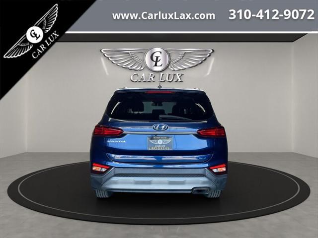 used 2020 Hyundai Santa Fe car, priced at $15,979