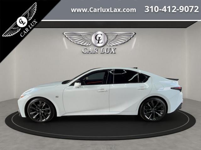 used 2022 Lexus IS 350 car, priced at $39,988