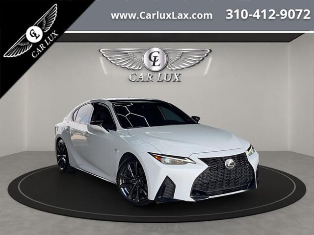 used 2022 Lexus IS 350 car, priced at $39,988