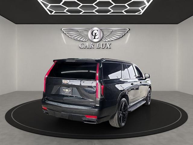 used 2021 Cadillac Escalade ESV car, priced at $70,979