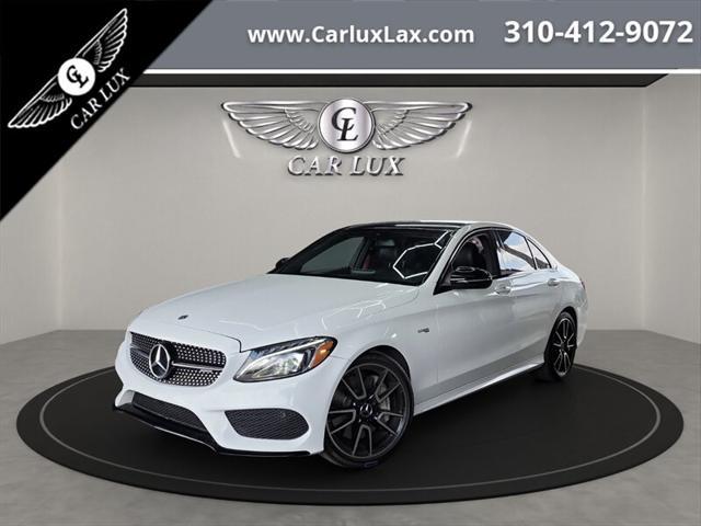 used 2018 Mercedes-Benz AMG C 43 car, priced at $26,777