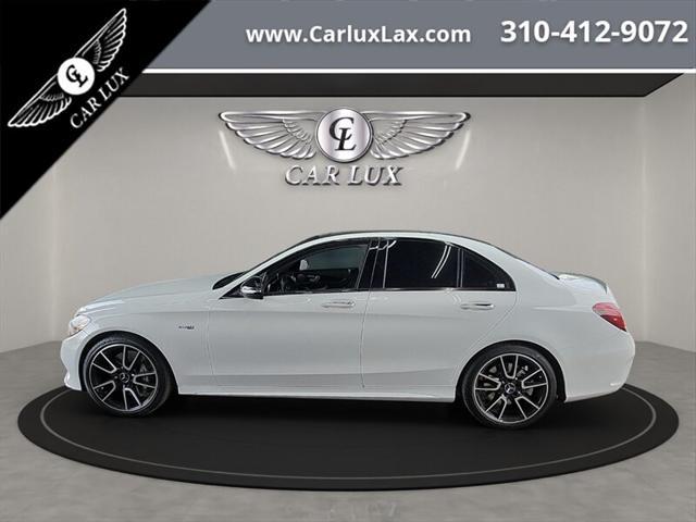 used 2018 Mercedes-Benz AMG C 43 car, priced at $26,777