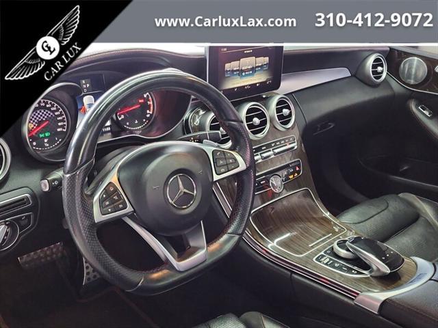 used 2018 Mercedes-Benz AMG C 43 car, priced at $26,777