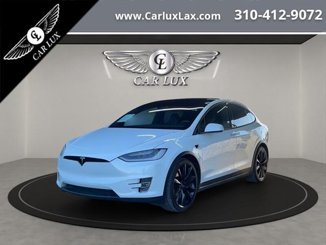 used 2018 Tesla Model X car, priced at $24,988