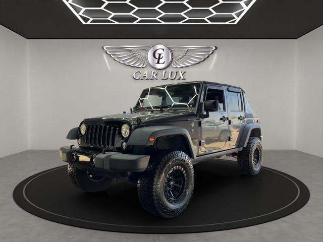 used 2018 Jeep Wrangler JK Unlimited car, priced at $18,989