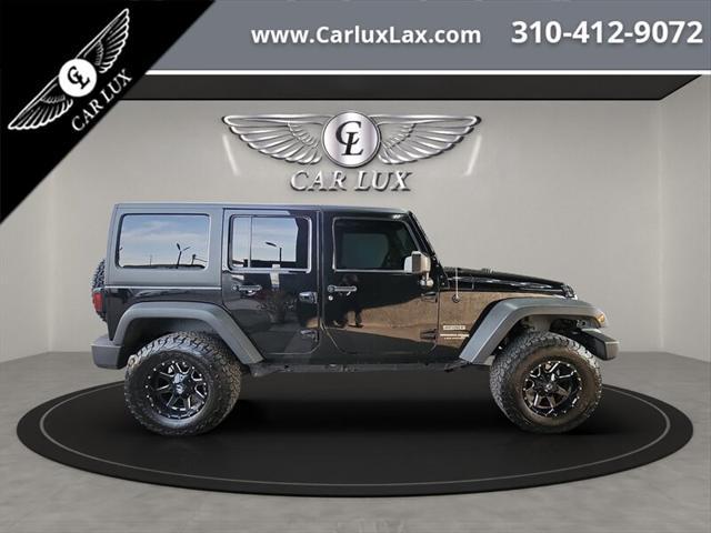 used 2018 Jeep Wrangler JK Unlimited car, priced at $22,450